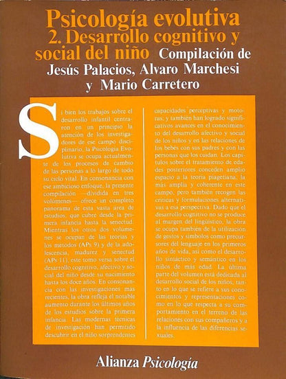 Psicología Evolutiva 2 Desarrollo Cognitivo y Social del Niño