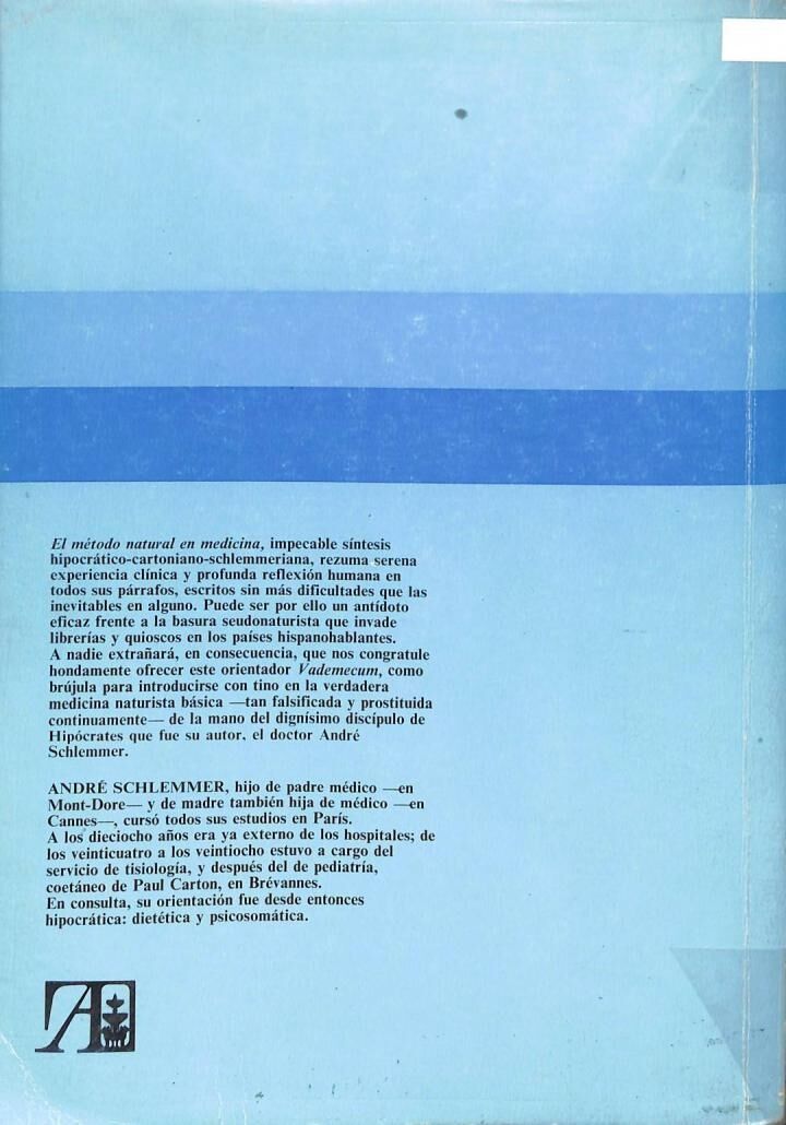 El Método Natural en Medicina: Doctrina y Aplicaciones