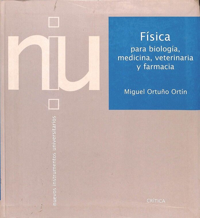 Física para Biologia, Medicina, Veterinaria y Farmacia