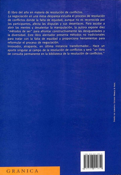 La Negociación en una Mesa Despareja: un Abordaje Práctico para Trabajar con las Diferencias y la Diversidad