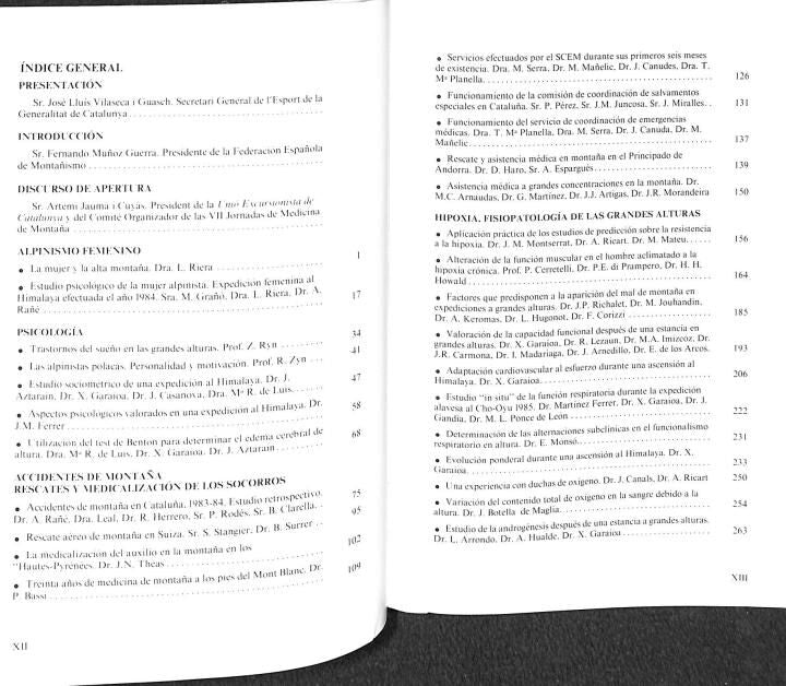 Medicina de Montaña: Patología Ambiental de la Alta Cota