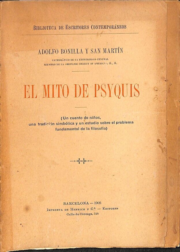 El Mito de Psyquis