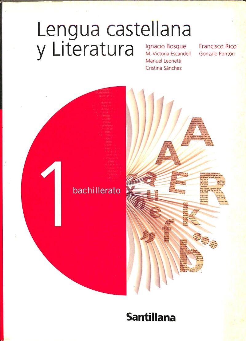 Lengua Castellana y Literatura 1 Bachillerato