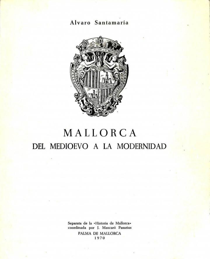 Mallorca del Medioevo a la Modernidad