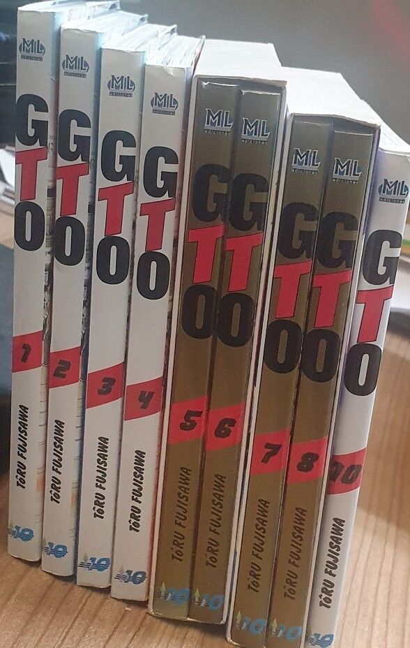Gto Great Teacher Onizuka del Nº1 Al 8 + Nº 10