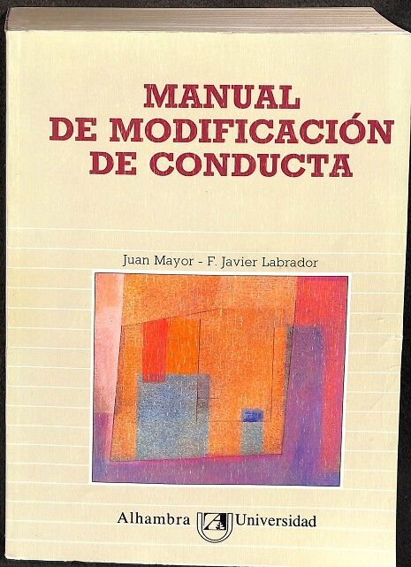 Manual de Modificacion de Conducta