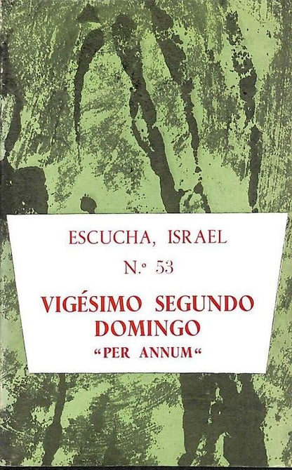 Presentación y Estructura del Nuevo Leccionario. Segundo y Tercer Domingo de Adviento. Solemnidades de Epifanía - Vigésimo Segundo Domingo