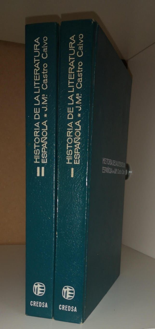 Historia de la Literatura Española Tomos 1 y 2