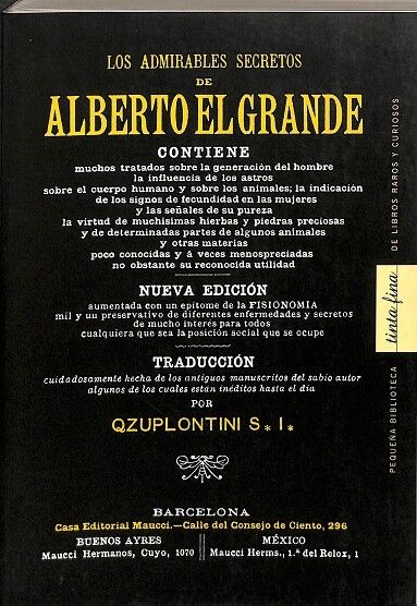 Los Admirables Secretos de Alberto el Grande
