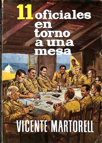 11 Oficiales en Torno a una Mesa