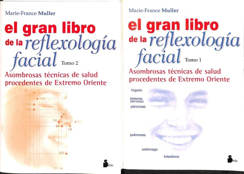 El Gran Libro de la Reflexología Facial 2 Tomos