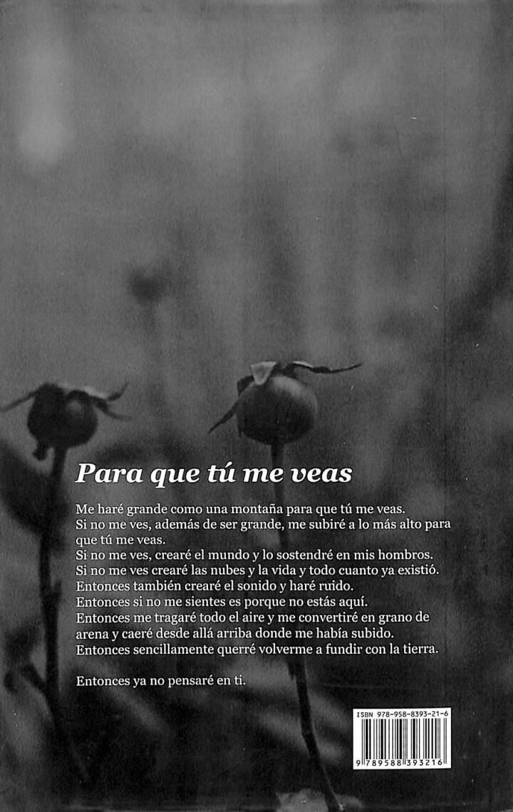 La Cosecha Escritos Que Nunca Quisieron Ser Poemas
