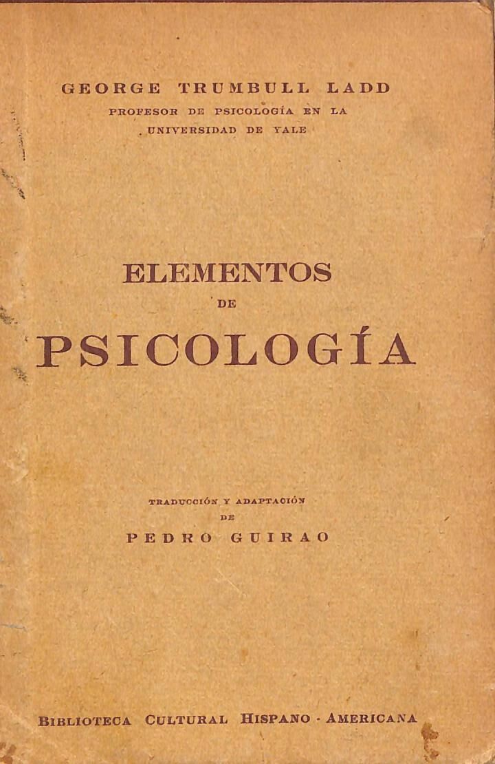Elementos de Psicología