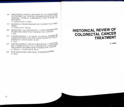 Medical Treatmen Of Colorectal Cancer