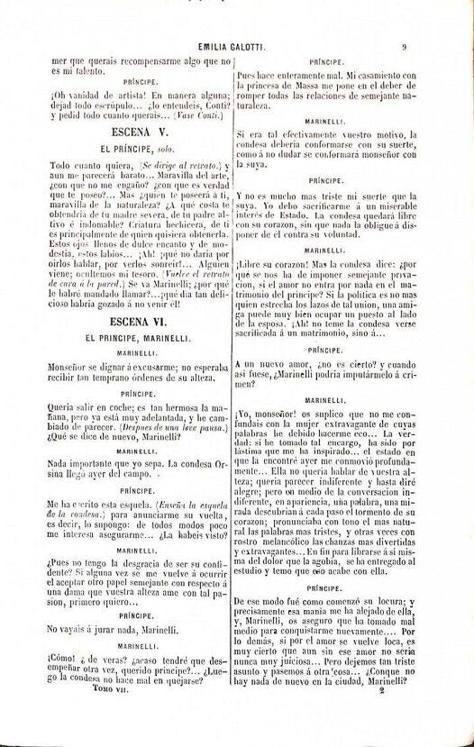 Teatro Selecto: Antiguo y Moderno, Nacional y Extranjero. Tomo VI y VII. Coleccionado e Ilustrado con la Introducción, Notas, Observaciones Criticas,