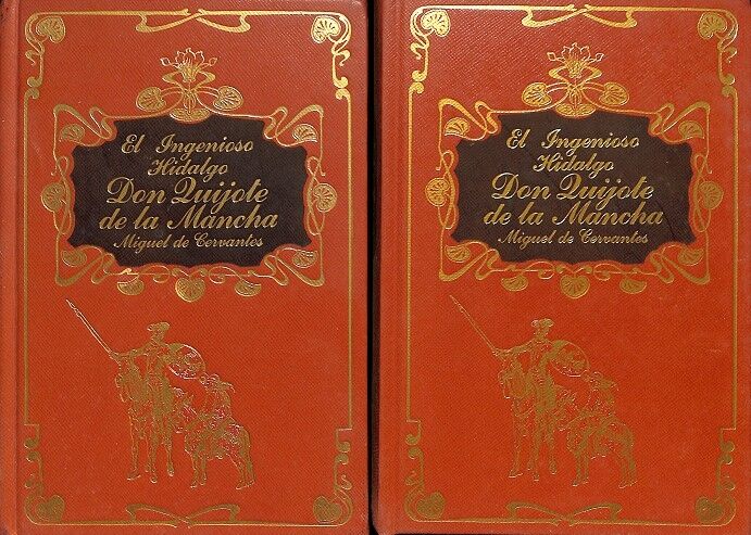 El Ingenioso Hidalgo Don Quijote de la Mancha 2 Vol