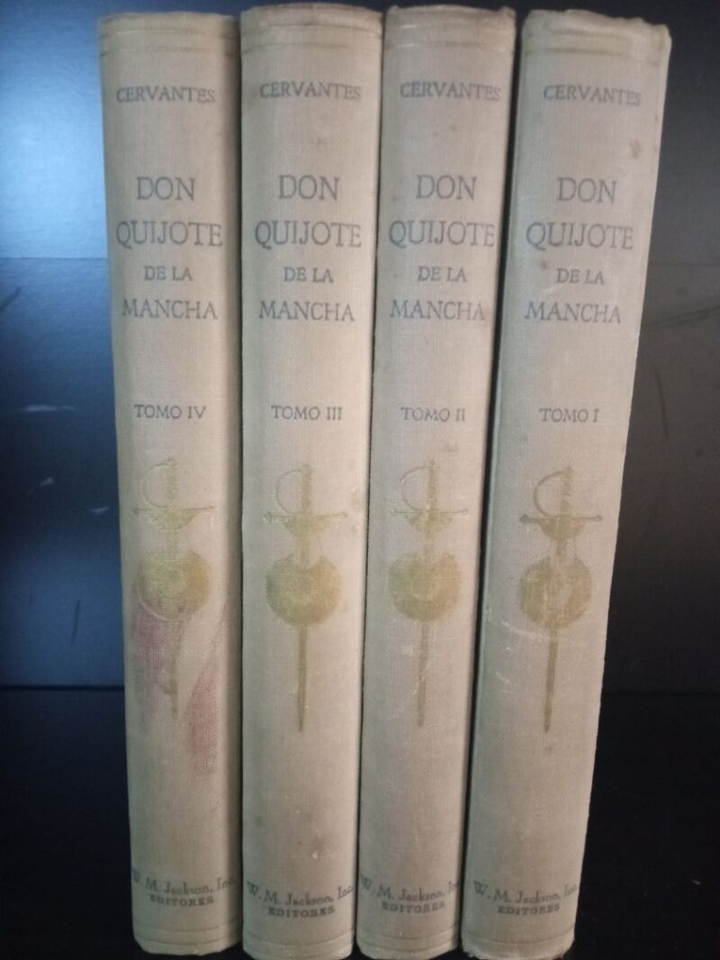 El Ingenioso Hidalgo Don Quijote de la Mancha 4 Vol.