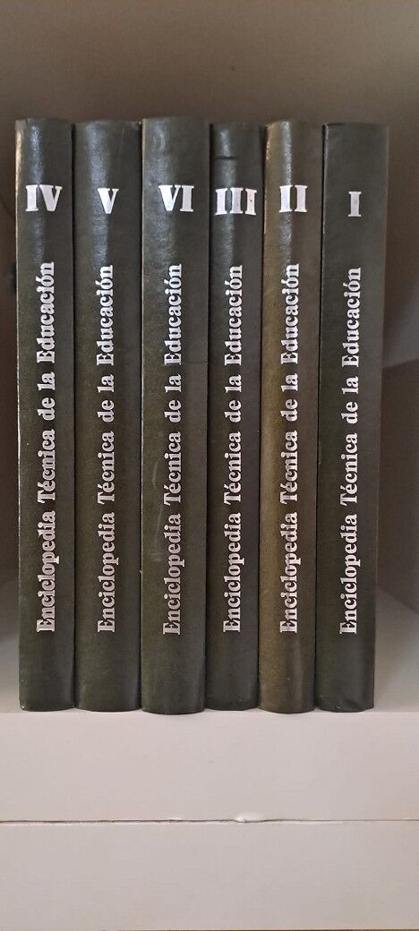 Enciclopedia Técnica de la Educación 6 Tomos (Completa)