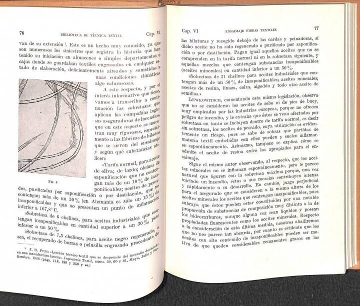 Tecnología del Ensaimaje de las Fibras Textiles