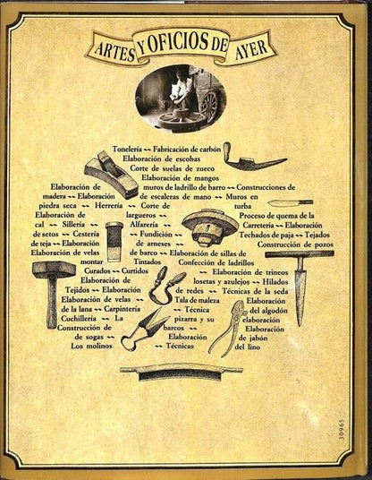 Artes y Oficios de Ayer: una Guía Práctica de la Artesanía Tradicional