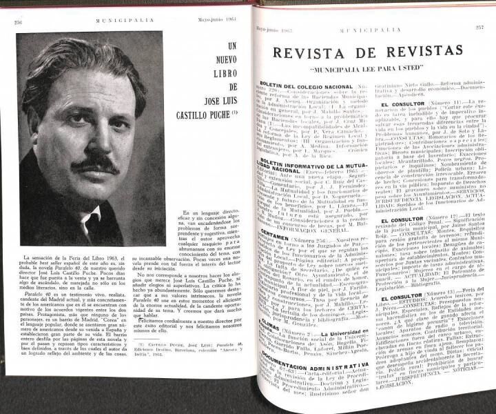 Municipalia Revista de Administración Local. Número 116 - 120 (Enero - Junio 1963)