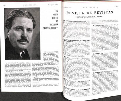 Municipalia Revista de Administración Local. Número 116 - 120 (Enero - Junio 1963)