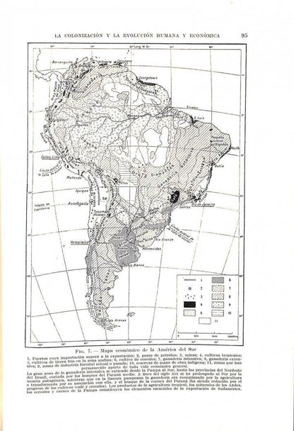 América Meridional: Guayanas, Brasil