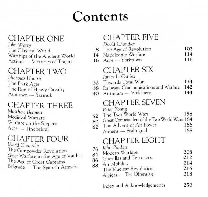 The Diccionary Of Battles. The World's Key Battles From 405bc To Today