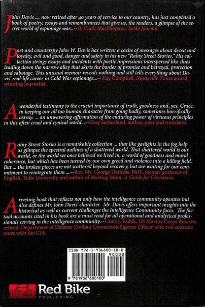 Rainy Street Stories: Reflections On Secret Wars, Espionage And Terrorism