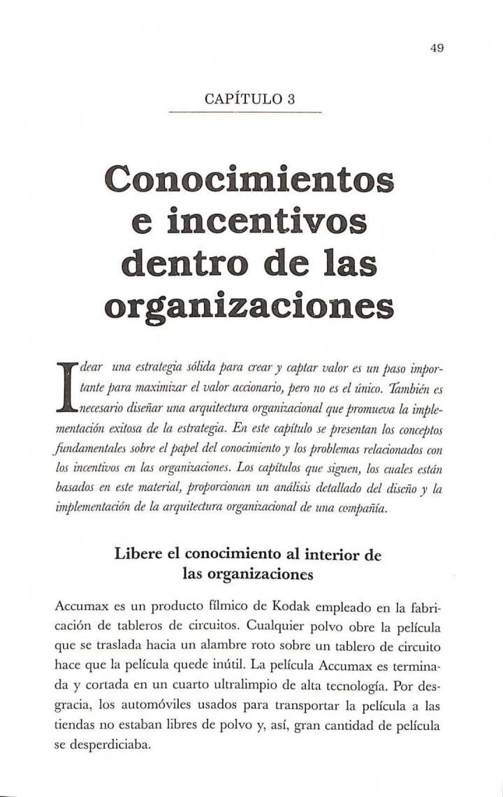 Diseño de Organizaciones para Crear Valor: de la Estrategía a la Estructura