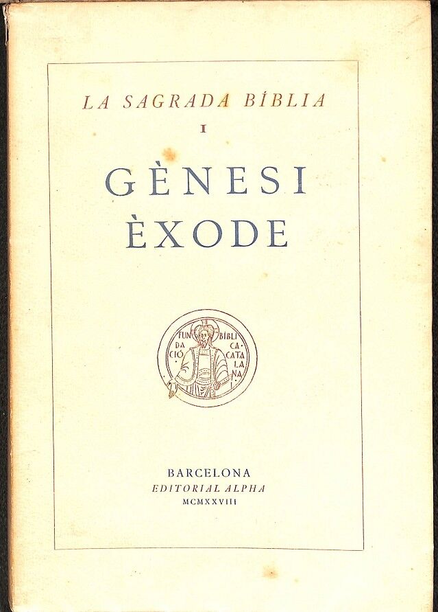La Sagrada Biblia i Gènesi i Èxode