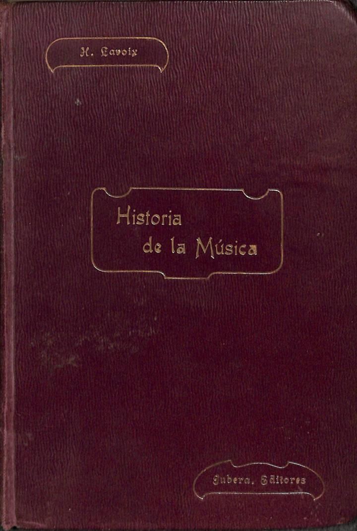 Historia de la Música. Versión Castellana