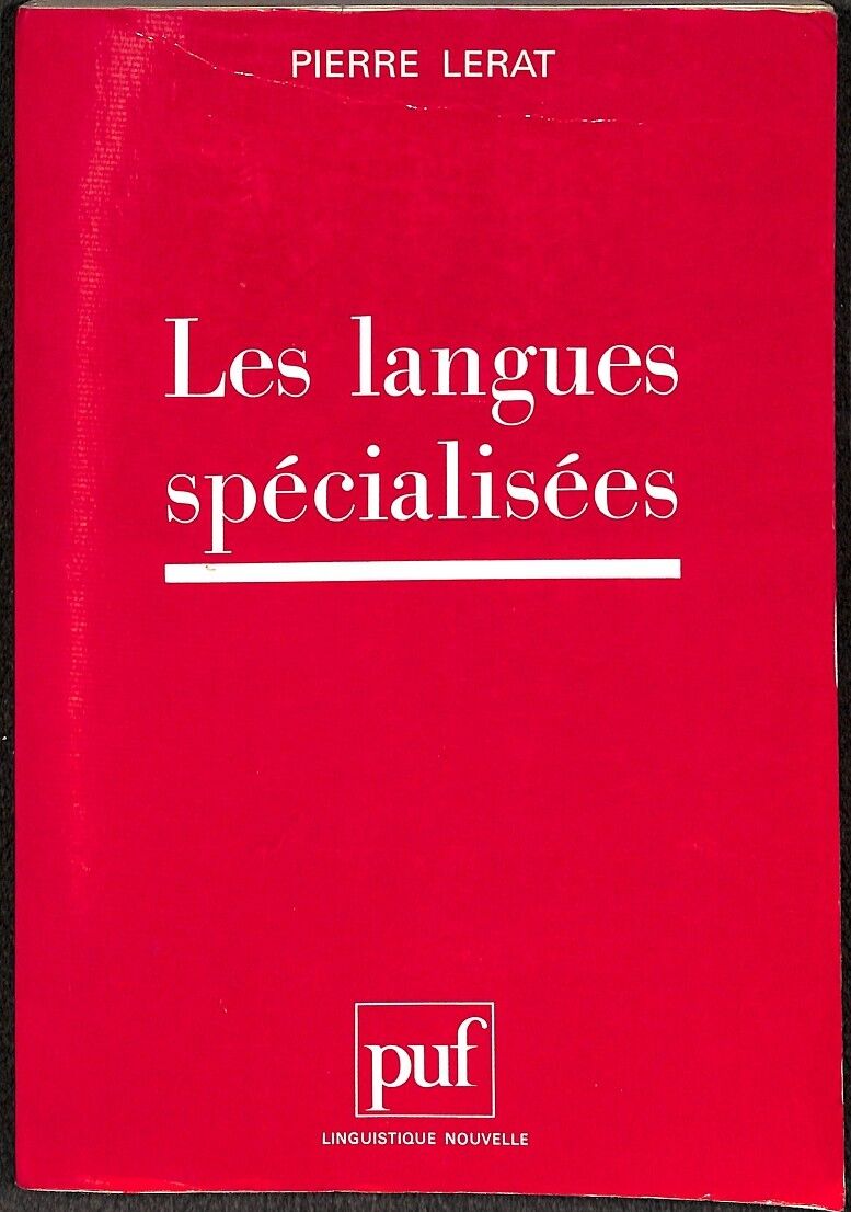 Les Langues Spécialisées (Frances)