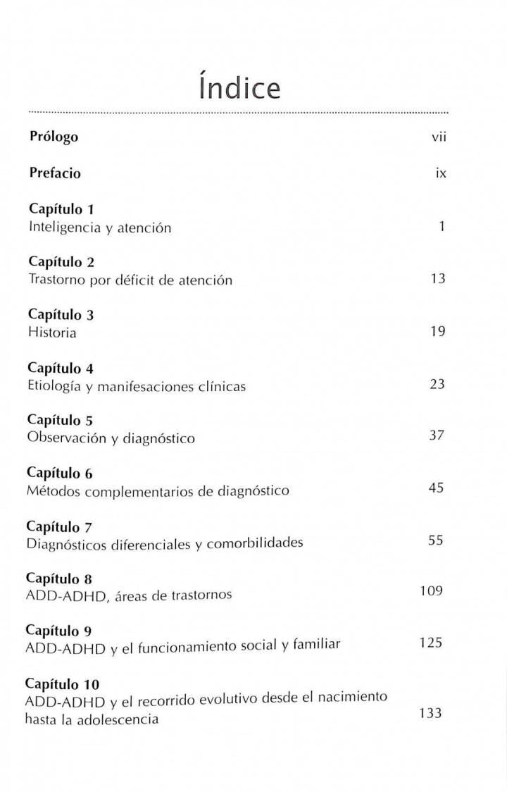 El Trastorno por Déficit de Atención