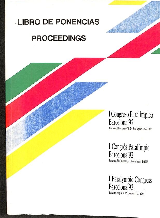Libro de Ponencias / Proceedings (Castellano - Catalán -inglés)