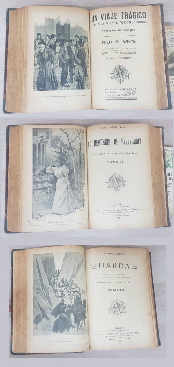Recopilación de Magníficas Novelas (Uarda, la Herencia de Bellecroix, un Viaje Trágico y Miguel Dred, Detective)