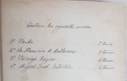 Recopilación de Magníficas Novelas (Uarda, la Herencia de Bellecroix, un Viaje Trágico y Miguel Dred, Detective)