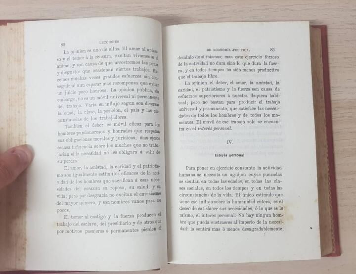 Lecciones de Economía Política. Tomo Primero (I)