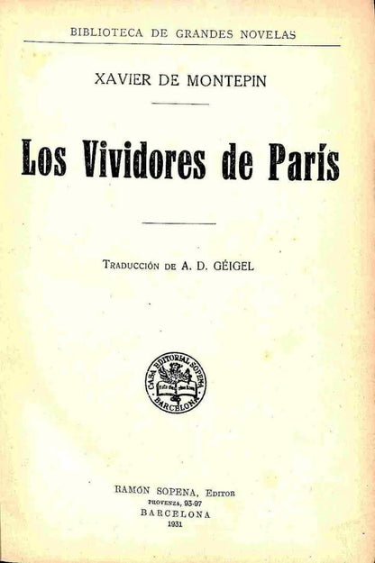 Los Vividores de París