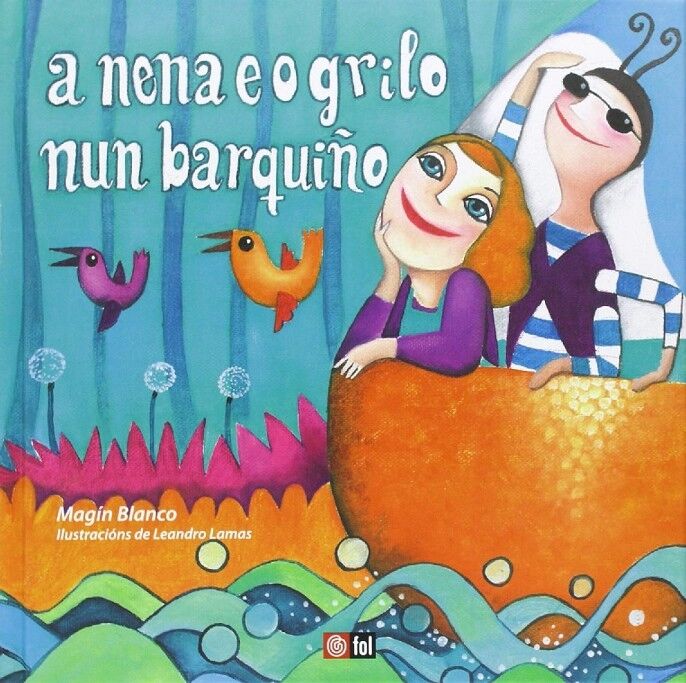 A Nena e o Grilo Nun Barquiño - (Gallego)
