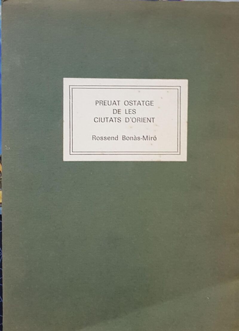 Preuat Ostatge de les Ciutats D`orient