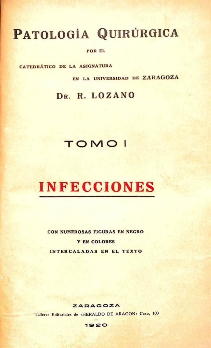 Patología Quirúrgica Tomo i Infecciones