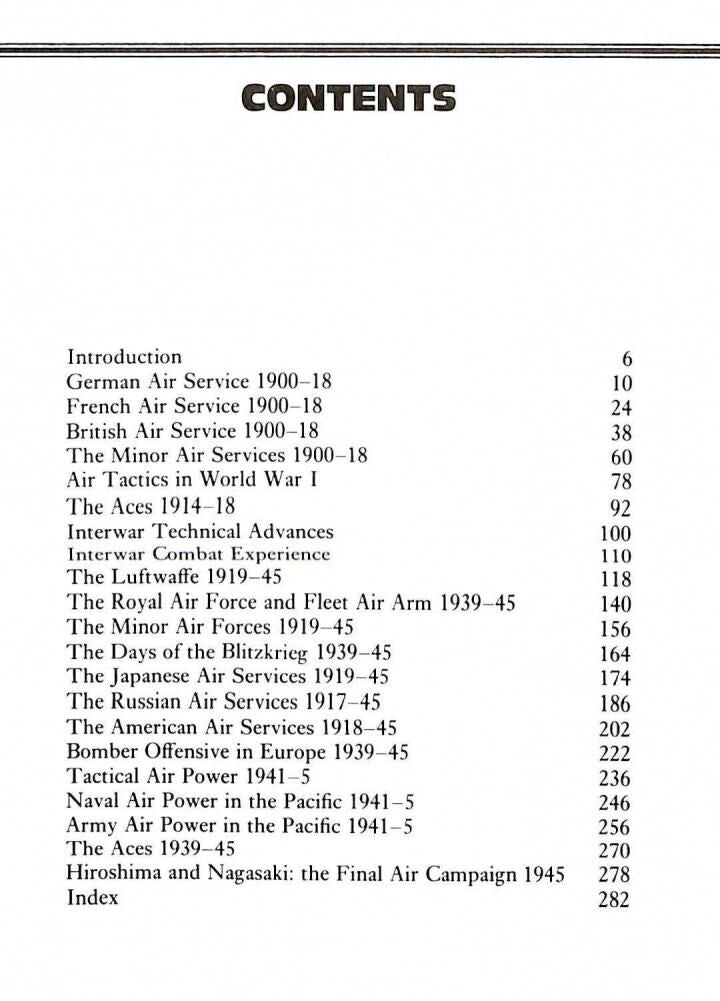 The Illustrated History Of The Air Forces Of World War i - II
