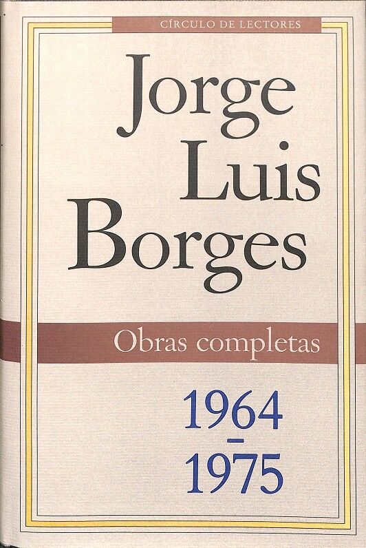 Obras Completas 1964 - 1975 Tomo III