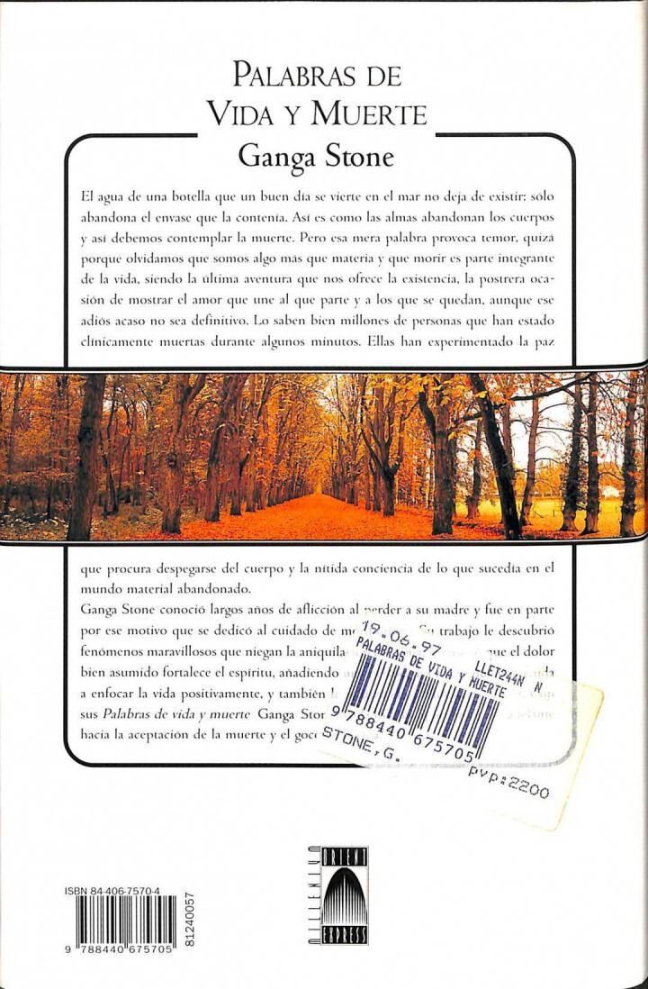 Palabras de Vida y Muerte