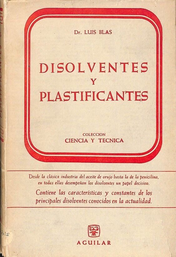 Disolvebntes y Plastificantes