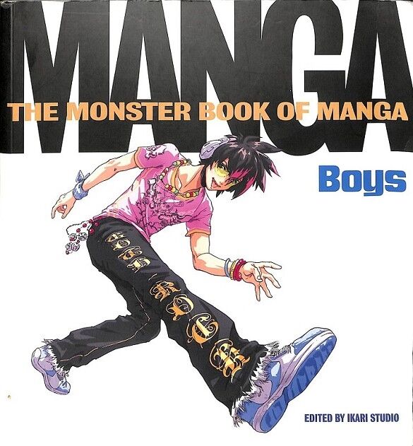 Monster Book Of Manga: Boys (Ingléss)