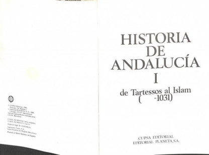 Historia de Andalucía Vols. 1-3