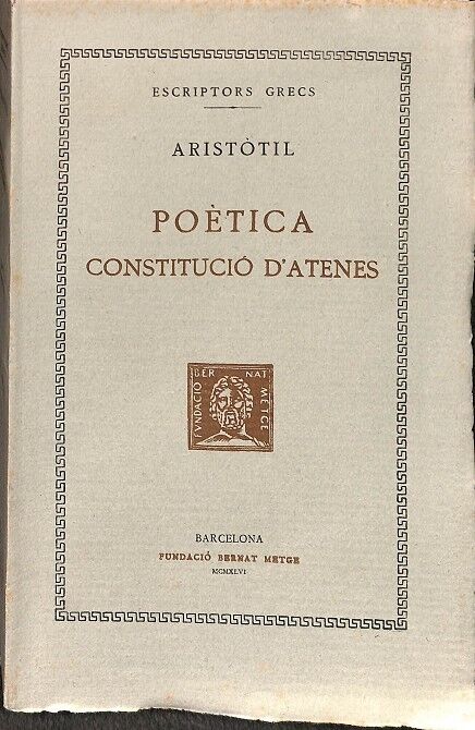 Poètica. Constitució D`atenes