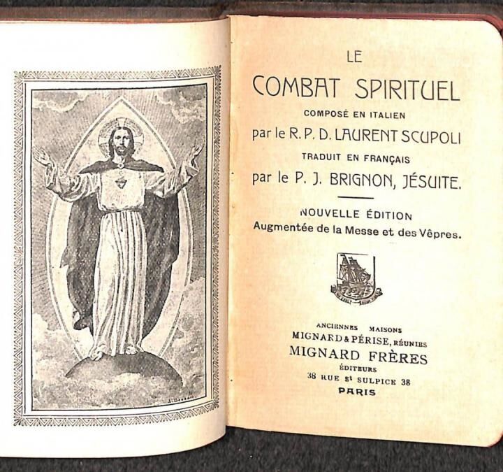 L'Imitation de Jesus - Christ / Introduction À la Vie Dévote / Le Combat Spirituel (Françés)